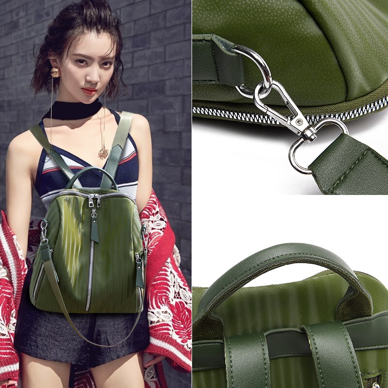 sac à dos femmes de en cuir école sac à dos grande capacité sacs d'école pour les adolescentes mochila feminina