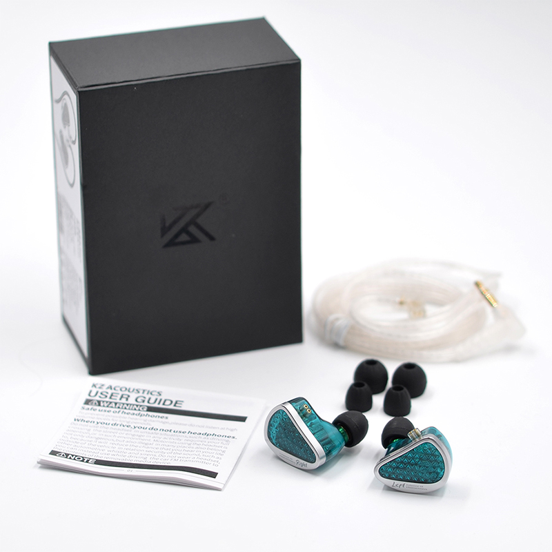 KZ AS16 Pro In Ear Wired Earphones 16BA Balanced Armature HIFI Bass Monitor Headphones Noise Cancelling Earbuds Sport Headset