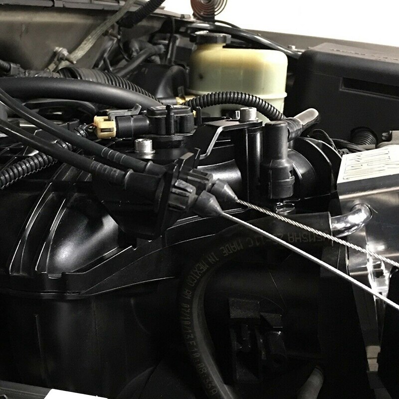 Intake Manifold Throttle Cable Bracket WITHOUT Cruise Control for TBSS/NNBS/L92 GMT800 Truck