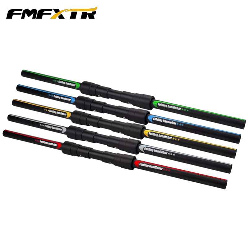 FMFXTR Foldable Aluminium Bicycle Handlebar Kick Scooter Handle Bar 25.4/31.8mm Road MTB Folding Bike Accessories Handlebars