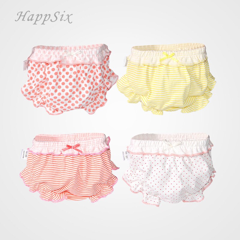 4 stykker / parti bomuld baby undertøj børnetøj undertøj 0-1-3 år piges underbukser baby pige tøj til nyfødt baby: 12m