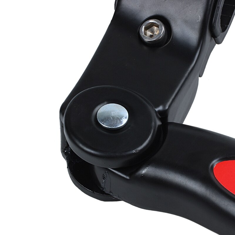 Verstelbare fietsstandaard zijstandaard kit mtb racefiets mountainbike fietsen - zwart