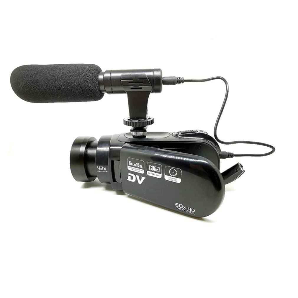 D601 Lightweight 16 Million Pixel Digital Video Camera with Wide-angle Lens Microphone Recording