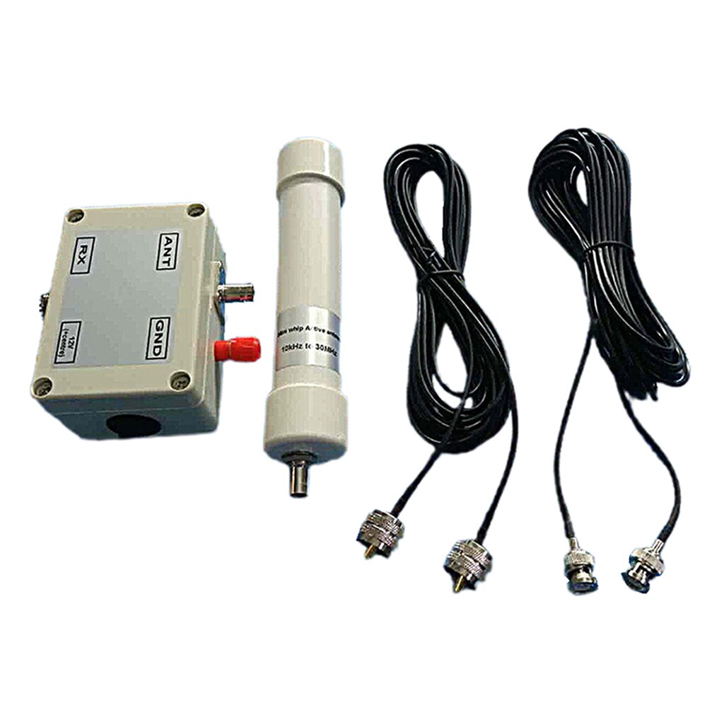 Active Loop Antenna Receiving 10KHz-30MHz Cable For Medium Short Wave