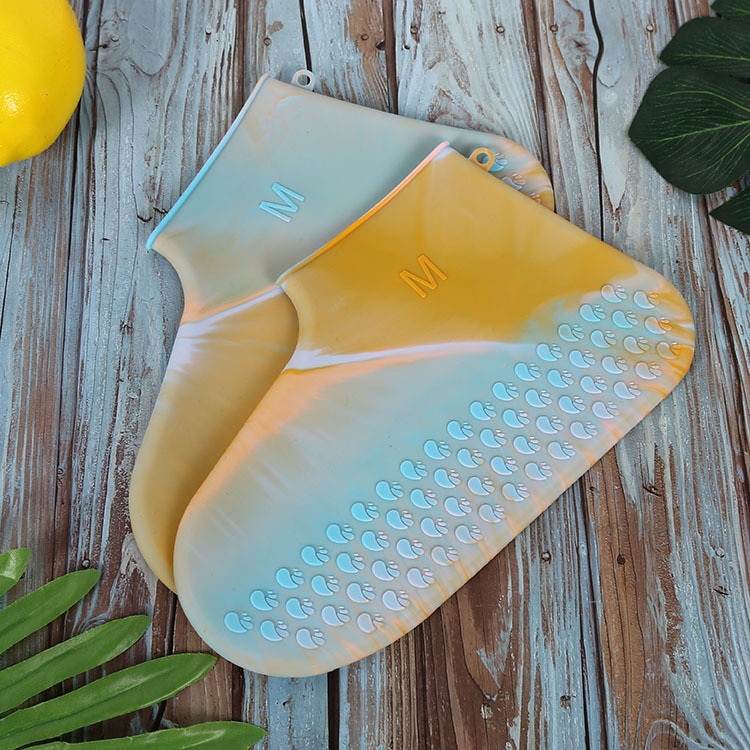 Cubiertas impermeables de silicona para zapatos de lluvia, cubiertas de zapatos reciclables, impermeables para niños, cubiertas para zapatos de mujer, accesorios para zapatos con cubierta antipolvo: M