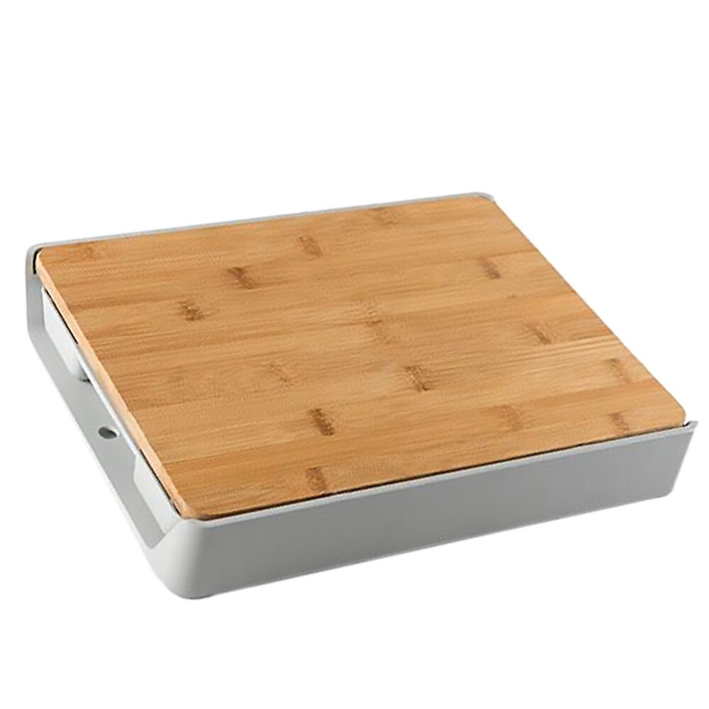 Multifunctional Bamboo Cutting Board Drawer Type Chopping Board Kitchen Tool