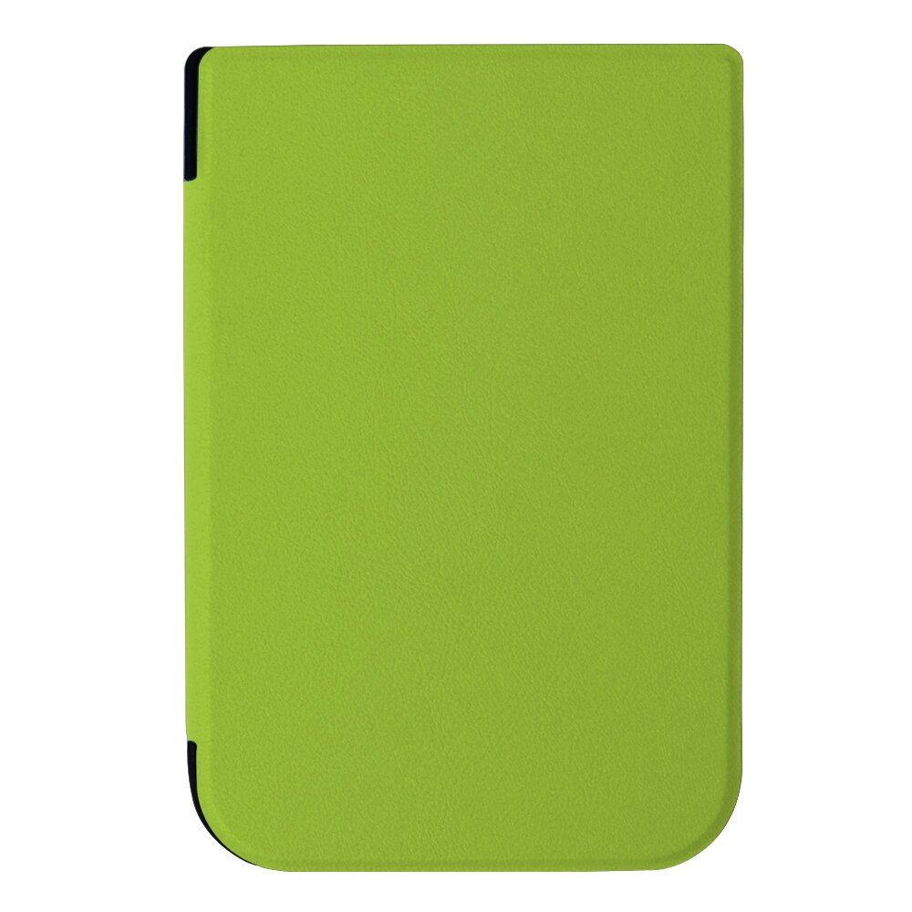 Smukła obudowa do Pocketbook 631 Plus, inteligentne etui ze skóry PU do Pocketbook dotykowy HD 631, magnetyczny Funda do Pocketbook dotykowy HD 2: Green