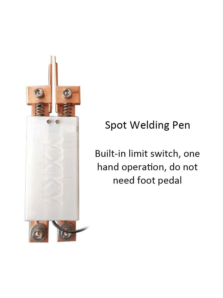 DIY Spot Welding Pen for 18650 Battery Pack Handheld Portable With Spot Welding Machine Automatic Trigger Handle Integrated Pen