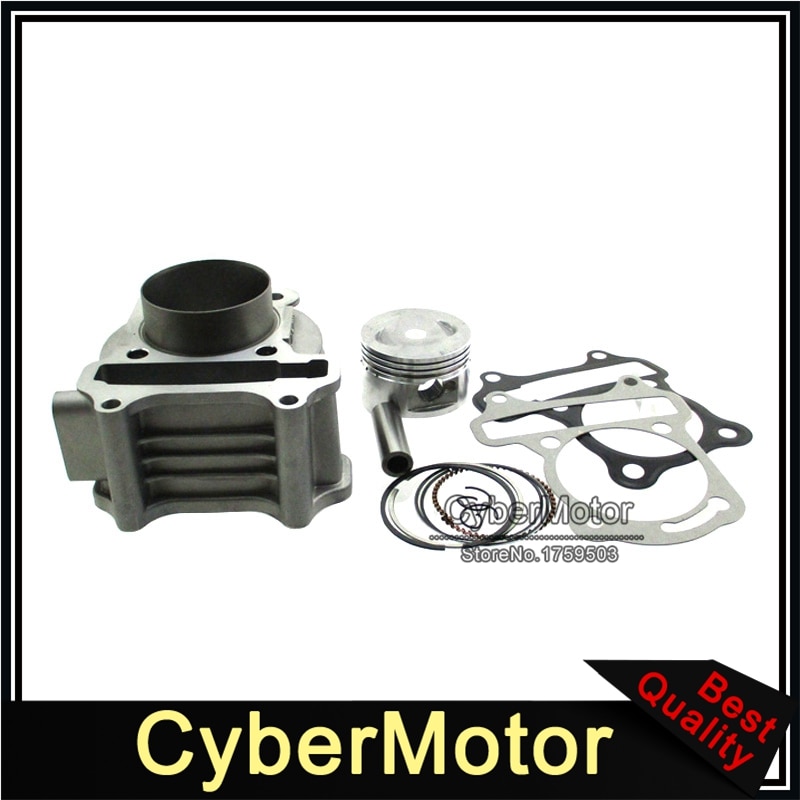 100cc stora hål 50mm cylinder kit för 139 qmb  gy6 50cc 80cc moped skoter fyrhjuling atv