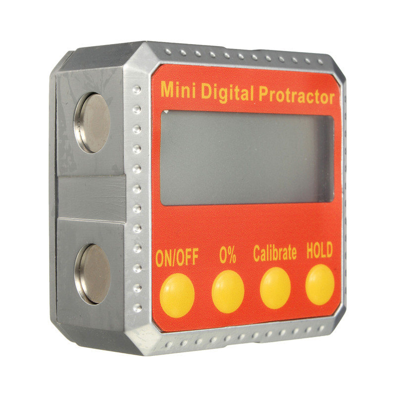 360 Degree Mini Digital Protractor Inclinometer Electronic Level Box Dual Magnetic Base Measuring Tools Electronic Angle Gauge