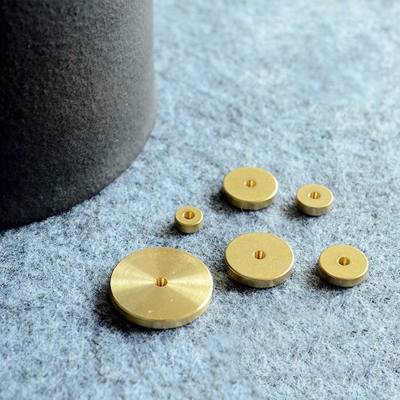 Skórzane narzędzia rzemieślnicze 6 sztuk skórzany mosiężny zestaw przestrzeni DIY okrągła linia znakowanie ręczne narzędzia rzemieślnicze