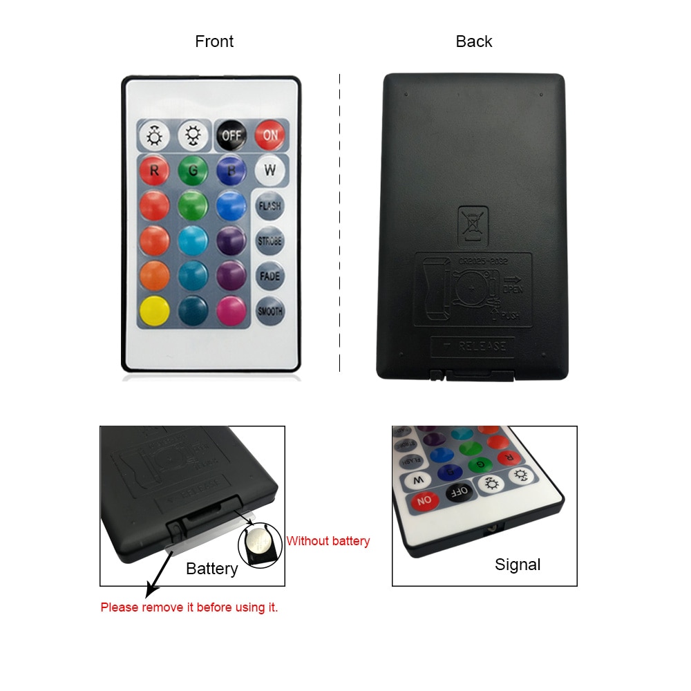 thumbnail interactive-video image 1 of 5M WS2811 5050 RGB LED Strip Lights, Dream Color 300 LEDs DC12V IP67 Waterproof 1 of 5