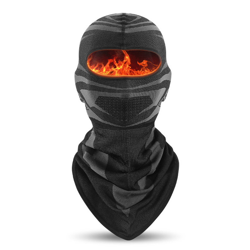 Winter Warmer Balaclava Motorcycle Fietshelm Liner Full Face Cover Koud Weer Elastische Winddicht Ademend Mannen Hood Hat