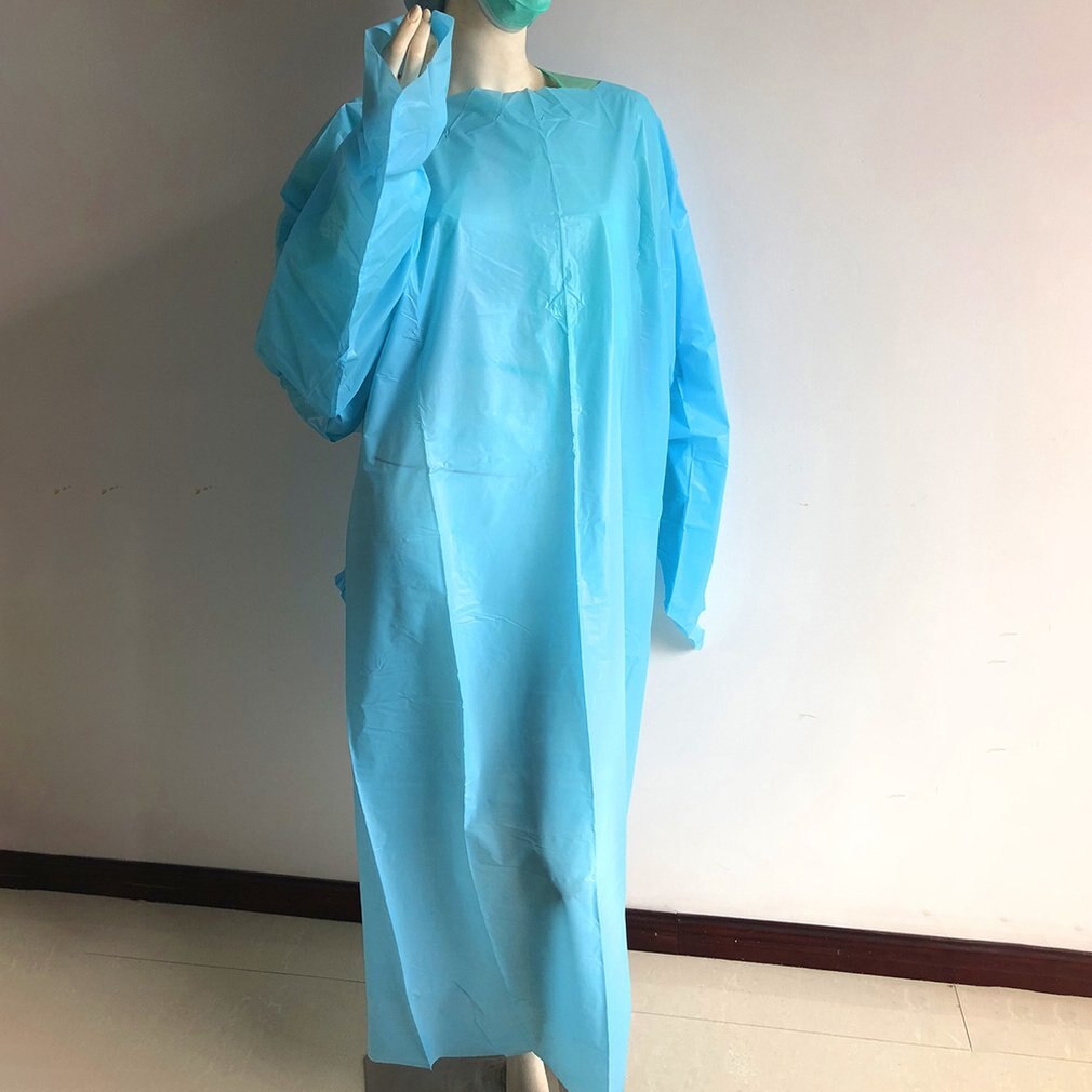 disposable thumb buckle sleeve apron gown Waterproof Protective apron For Spray Painting Decorating Clothes Coverall Suit