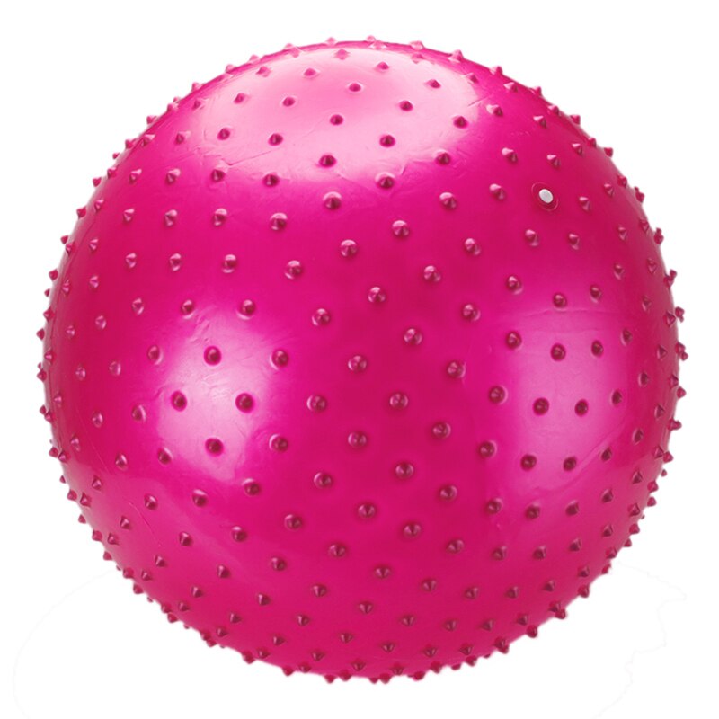 85cm Thickened PVC Yoga Ball Inflatable Explosion-proof Fitness Ball Exercise Fitness Pilates Ball Balance Exercise Yoga Balls: Pink
