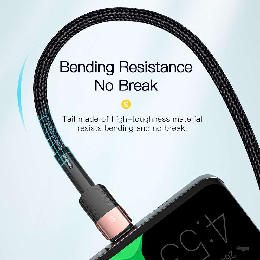 Essager cablu usb tip c 6a 66w scp pentru huawei mate 40 pro cablu de încărcare usb c pentru încărcare rapidă cablu de date pentru xiaomi samsung oppo