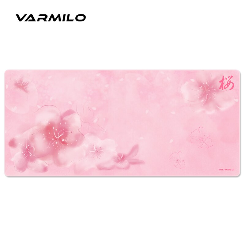 Varmilo Sakura Mouse Pad Edging E-Sports Game Table Pad Pink Girl's Mouse Pad