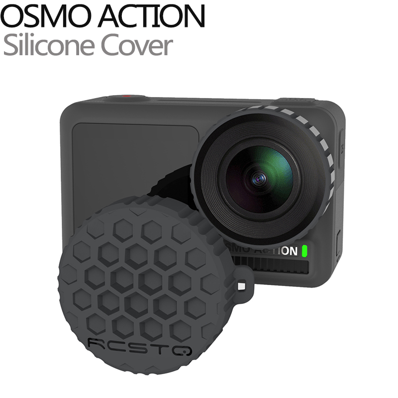 Osmo Action Beschermende Siliconen Camera Lens Cap Cover voor DJI Osmo Action Camera Stofdicht Protector Sport Camera Accessoire