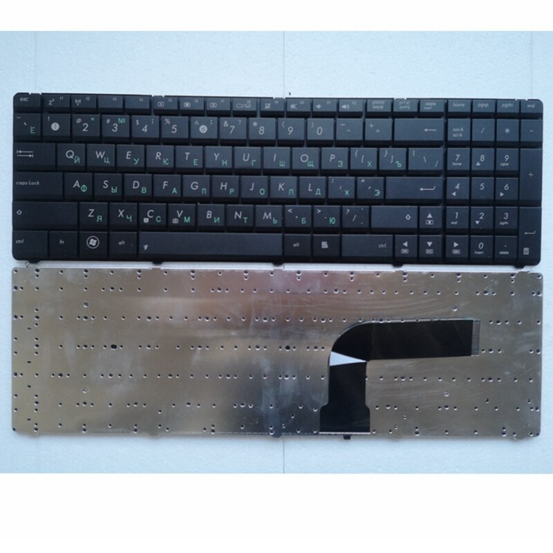 ! Teclado para ordenador portátil ruso, negro, para ASUS K73SV X75A X75VB X75VC X75VD g51 g51j g60 g60j g60v ux50 ux50v u50a
