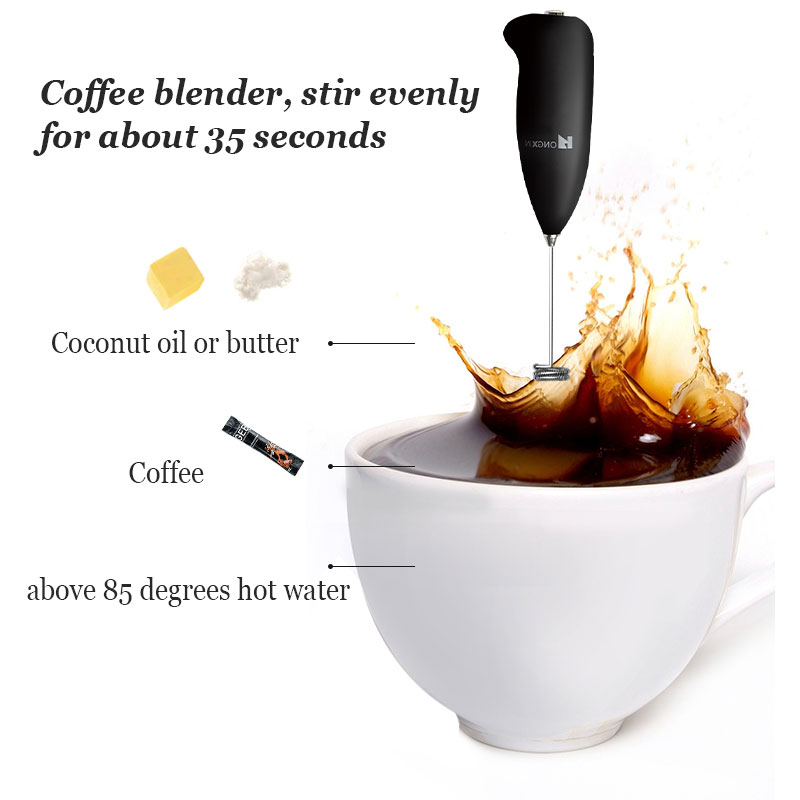 Mousseur à lait électrique automatique | Mousse à œufs, cafetière pour le lait d'œufs, Cappuccino, outils de cuisine portables pour le café et le chocolat