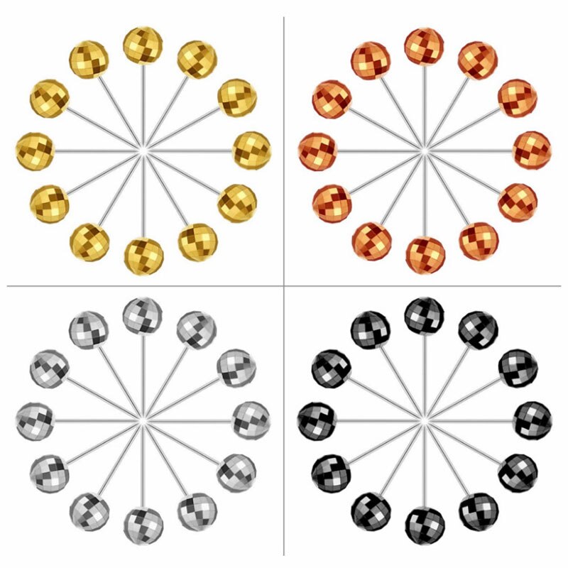 100/200 pièces tête de boule broches punaises multicolore broche à coudre pratique couture décoration épingles bricolage artisanat ornement couture outil