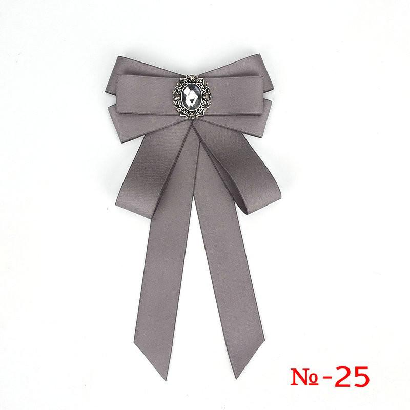 Mode Vlinder Knoop Lint Diamant Bowtie College Dames Wit Rhinestone Shirts Strikje Cadeau Voor Vrouwen Accessoires