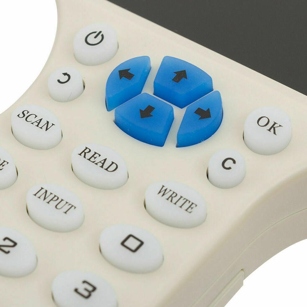 Rfid nfc kaart kopieermachine lezer schrijver duplicator engels volledige en programmeur frequentie alles voor ic  id 125 khz kaarten  id 10 frequentie  q4 r 0