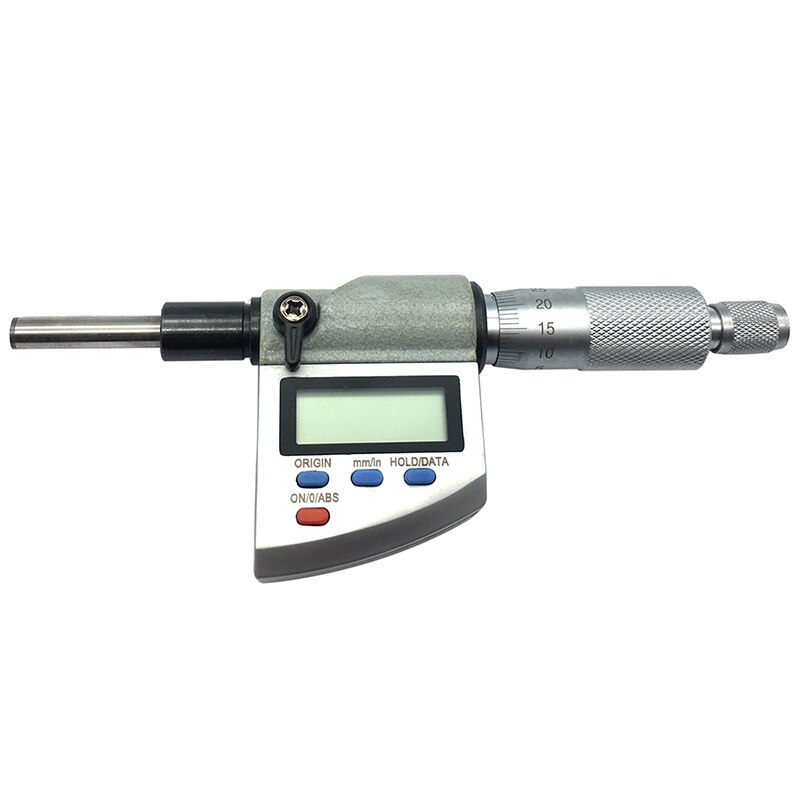 Electronic Micron Micrometer Heads 0-25mm 0.001mm High Precision Digital Micrometer Head Electric Meter Head With Scale