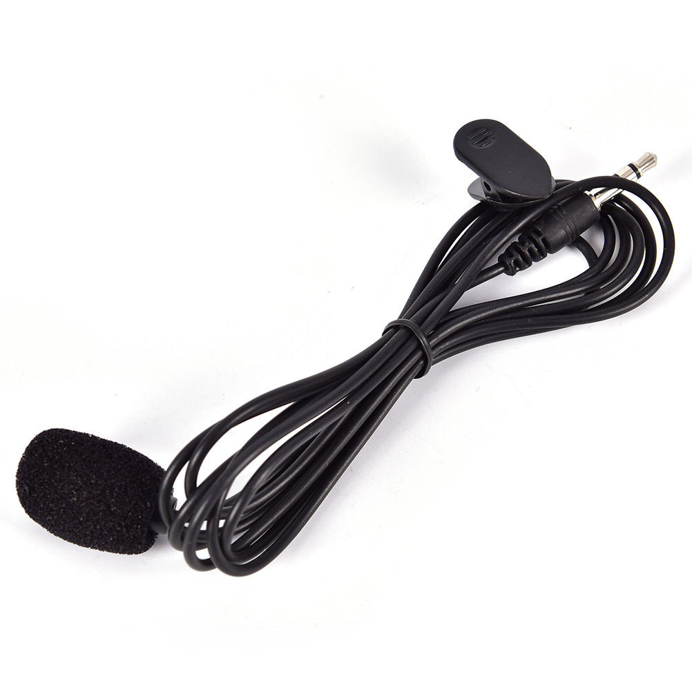 1.5m Mini Portable Microphone Clip-on Lapel Lavalier Mic Wired Mikrofo/Microfon for Phone for Laptop