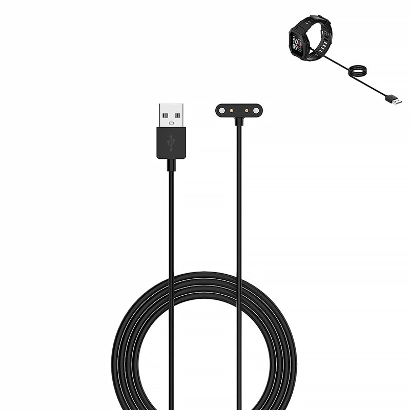 Smartwatch-oplader 3ft usb magnetische snellaadkabel voor asus zenwatch 2 smartwatch-accessoires voor horloge-opladers