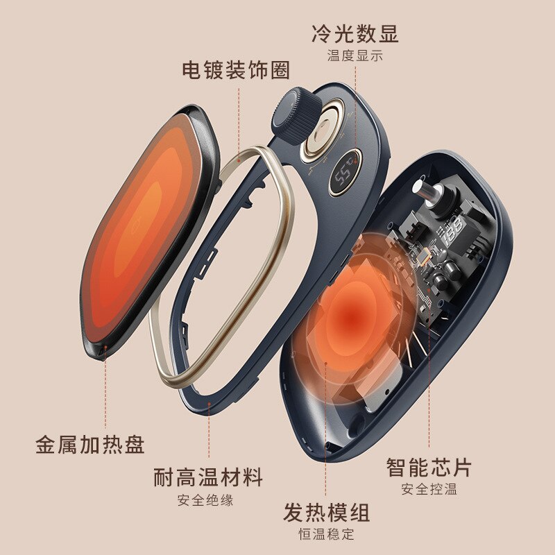 Usb Verwarming Coaster Voor Home Office Koffie Mok Cup Mat Warmer Heater Pad 3 Speed Constante Temperatuur Coaster Met Display