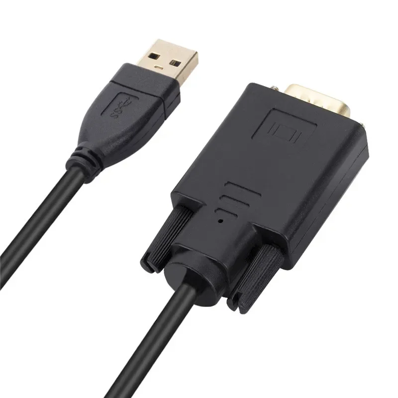 1.8m usb 3.0 to vga kabel 1080p usb 3.0 han til vga han konverter adapter kabel til bærbar computer uhd ekstern videoprojektor