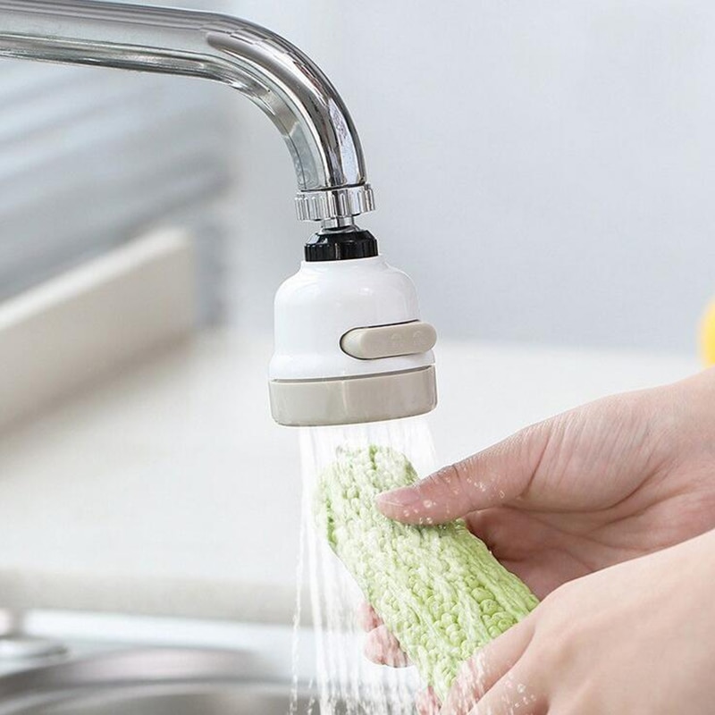 1Pc Adjustable Bathroom Faucet Water Saver Faucet Extender Children Hand Washing Fruit Vegetable Tap Device Kitchen Accessories