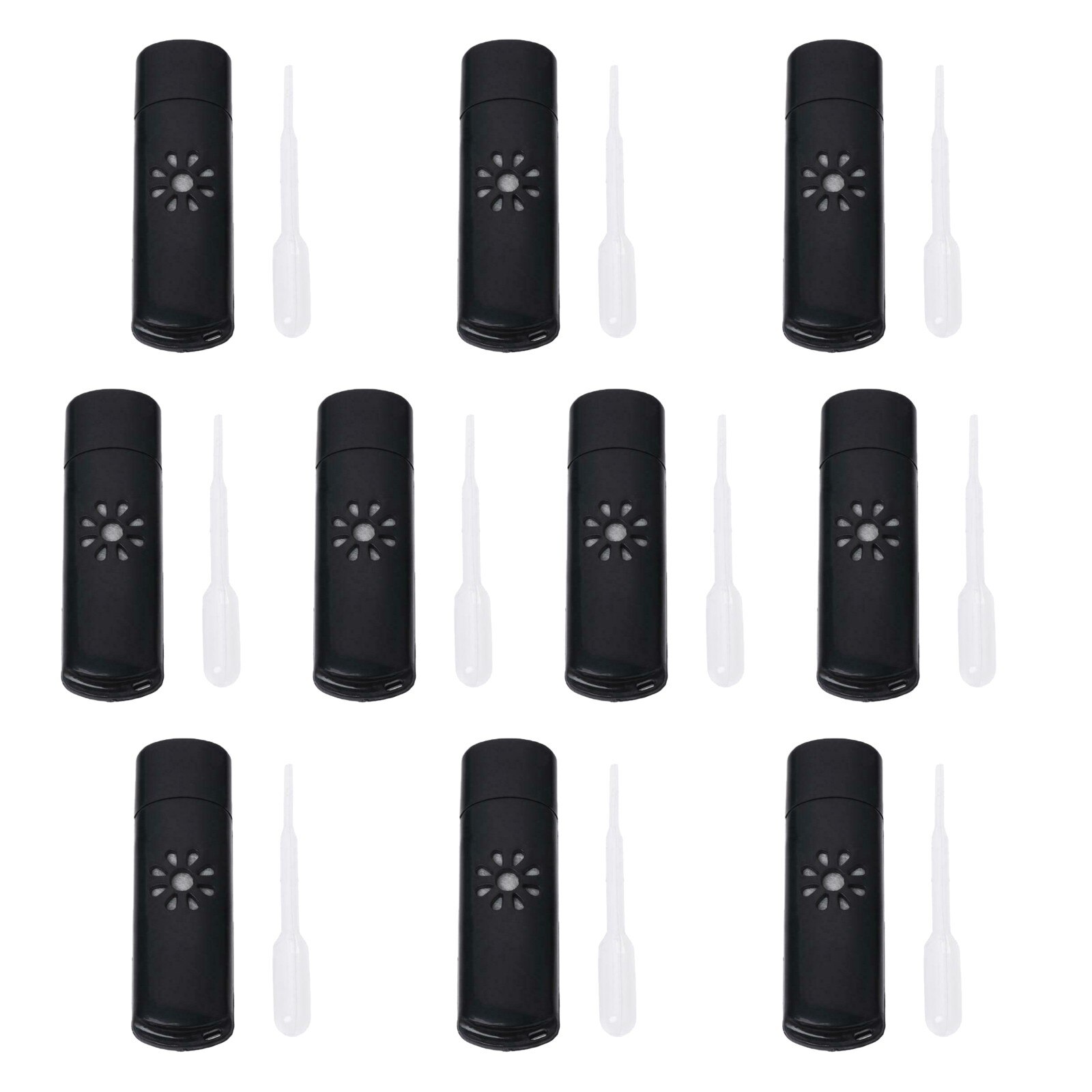 USB LED Car Aromatherapy Diffuser Mini Aroma Essential Oil Humidifier Without Essential Oil Air Freshener Interior Accessories