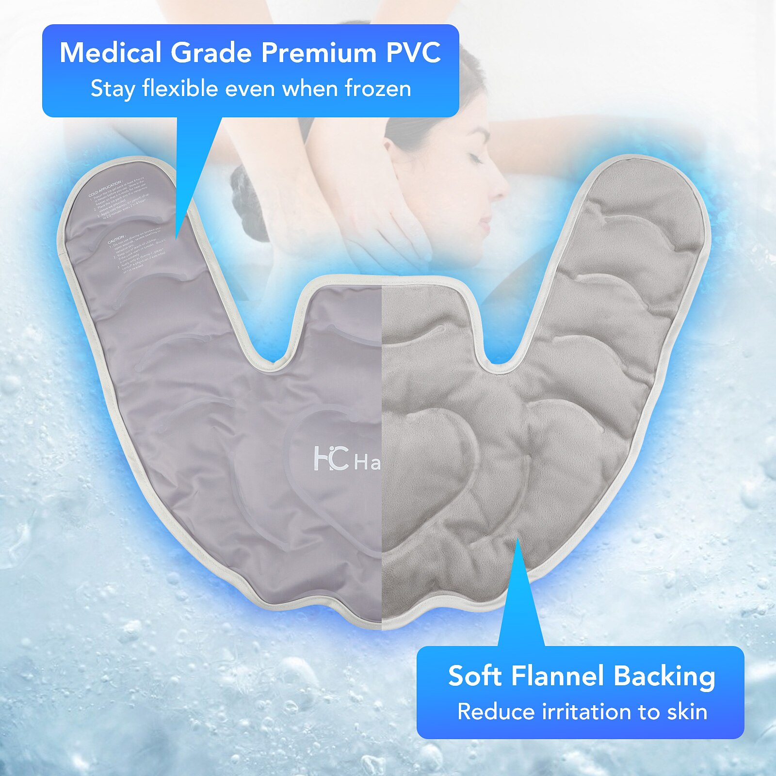 Ice Heat Therapy Shoulder Brace Shoulder Heating P... Grandado