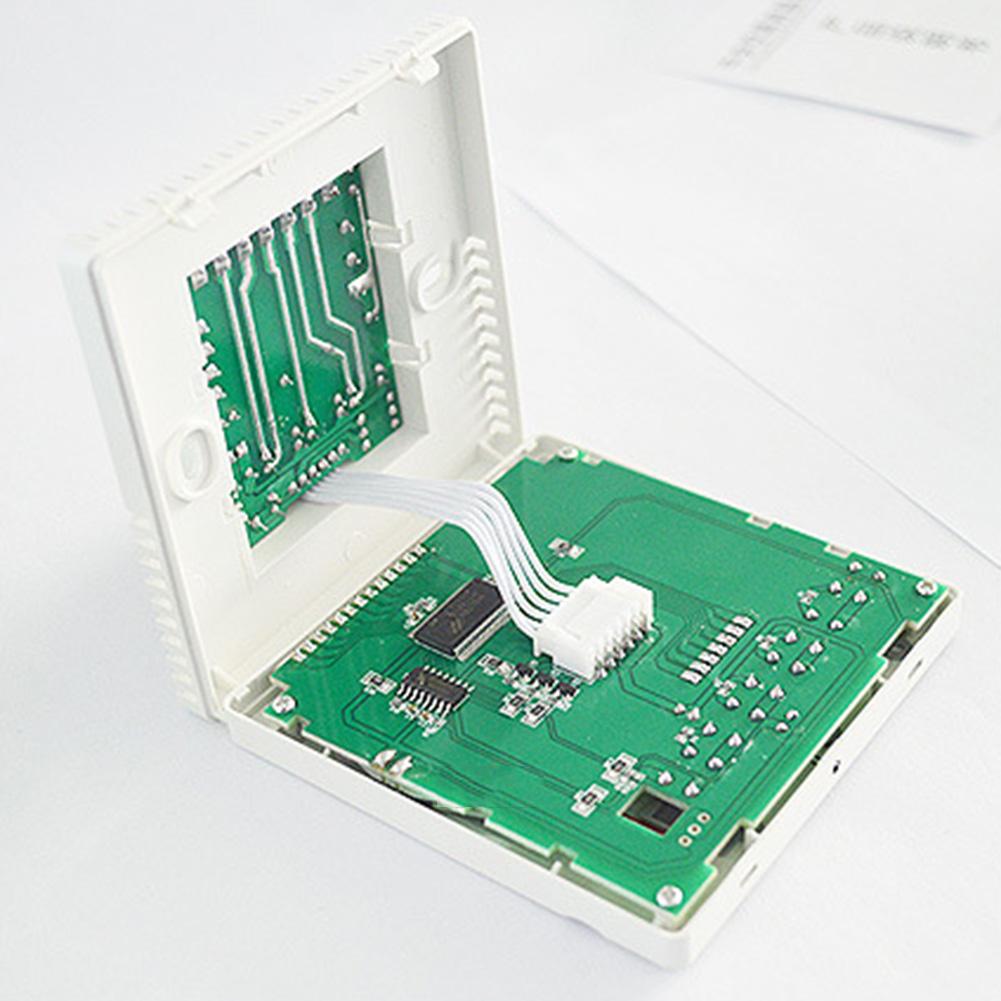 WiFi Smart Thermostat Plate Three Speed Switch Temperature Controller for Central Air Conditioning