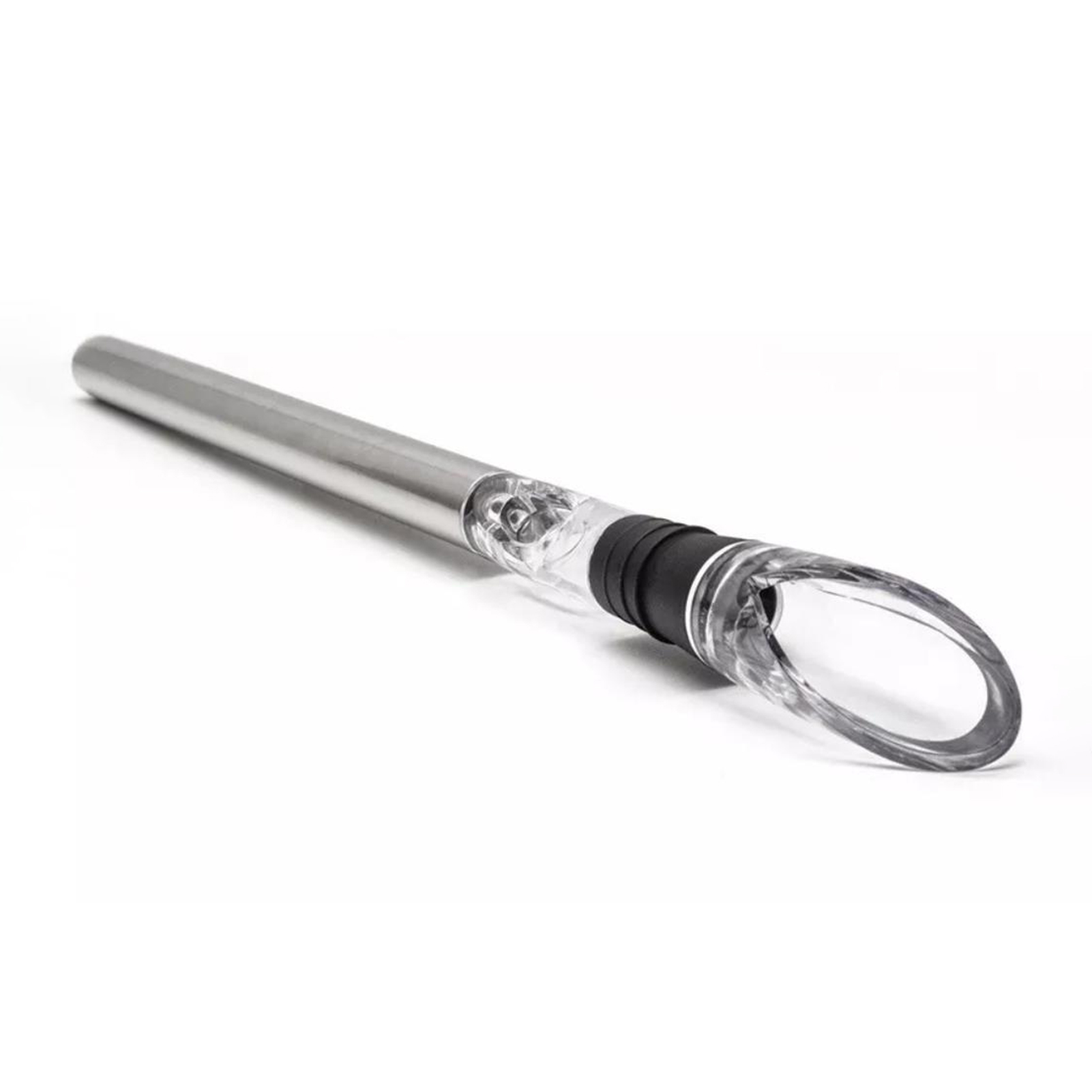 3-in-1 wijnkoelstok roestvrij staal wijnkoelstok Rapid IJslandse wijnkoelstaaf met beluchter / uitwendiger voor wijnliefde