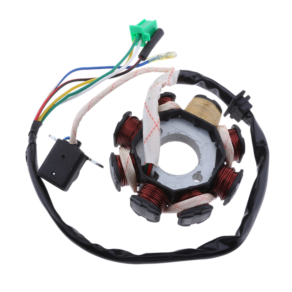 GY6 125CC 150CC 8 POLE MAGNETO STATOR IGNITION COIL ASSEMBLY