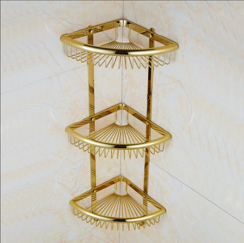 Vidric Wall Mounted Gold/Chrome/Rose Gold Bathroom... Grandado
