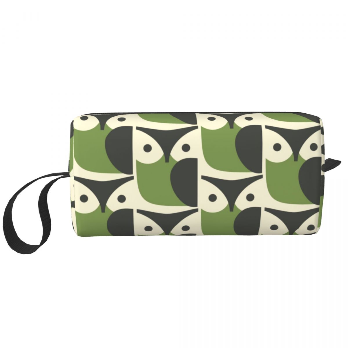 Custom Cute Home Orla Kiely Travel Toiletry Bag for Women Cosmetic Makeup Bag Beauty Storage Bags Dopp Kit Case Box: plum