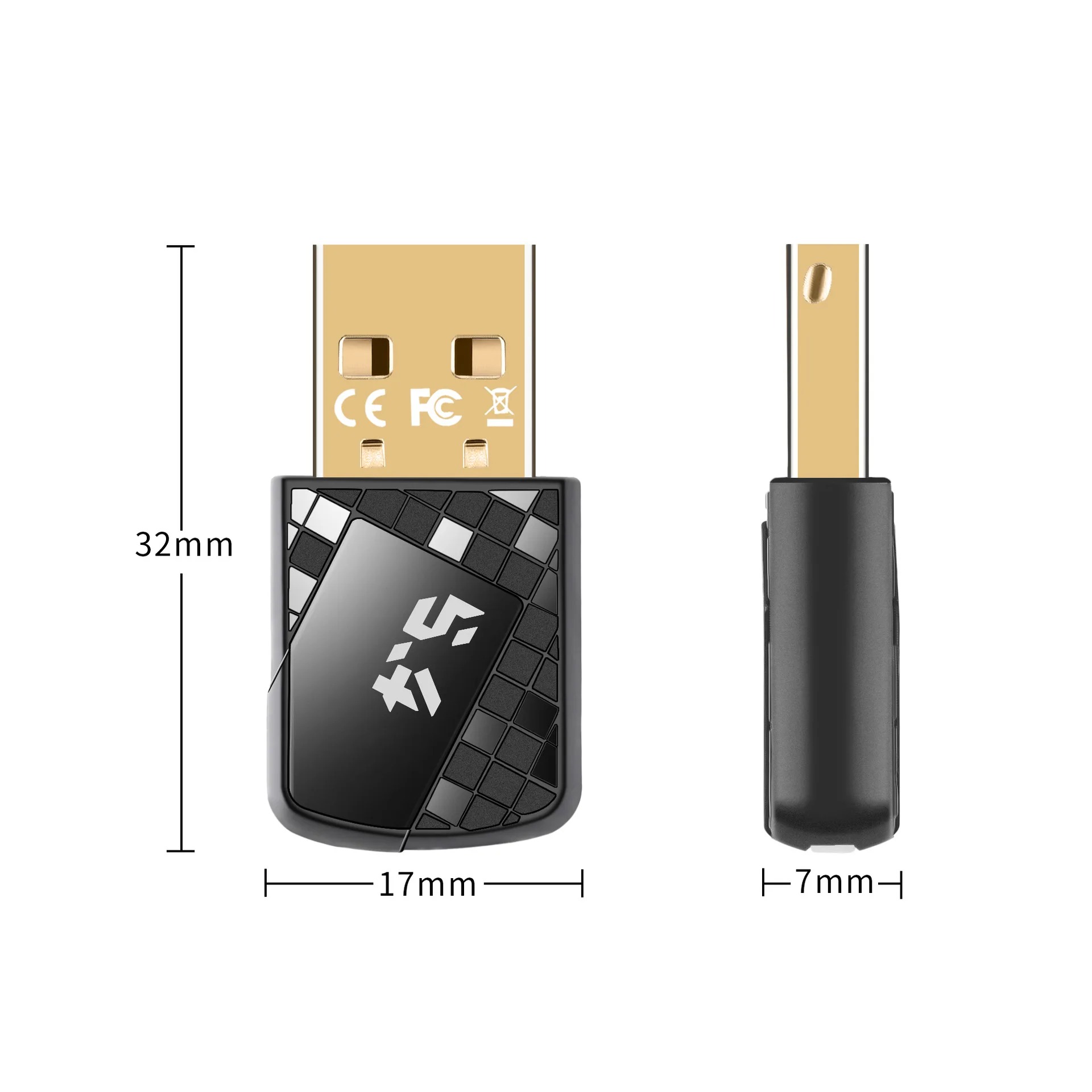 USB Bluetooth5.4 Adapter Audio Receiver Sender für PC Laptop Lautsprecher Audio Receiver Drahtlose Maus Tastatur USB Sender