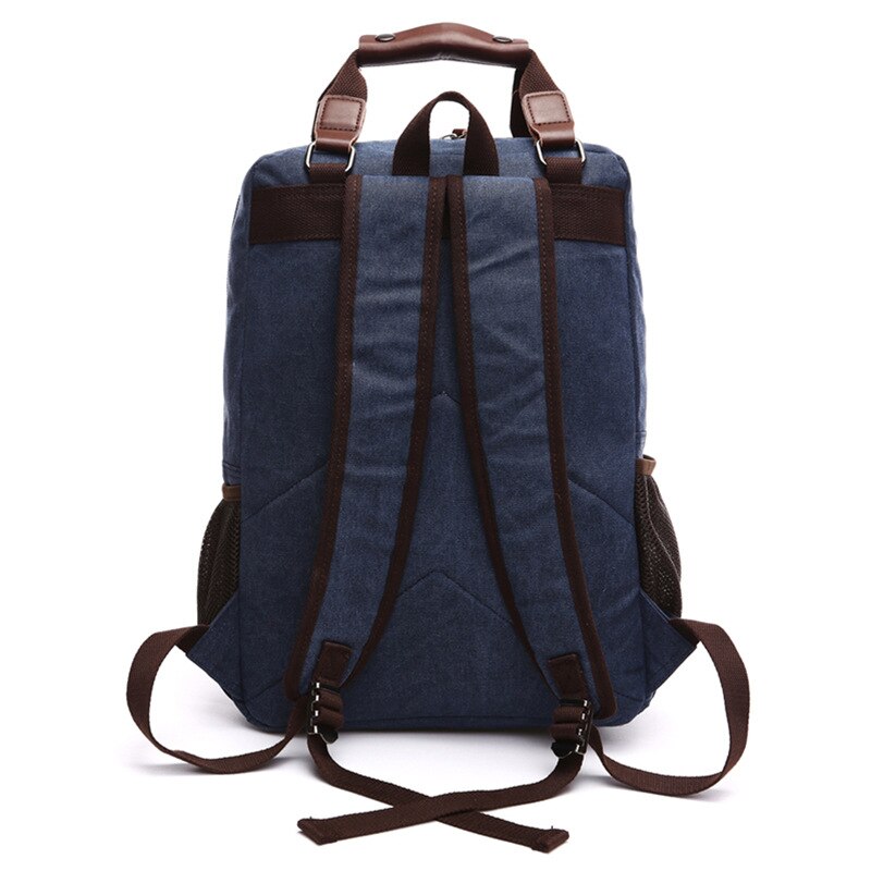 Men Laptop Backpacks Travel Backpack Multifunction Business Bag Anti Theft Canvas Male School Backpack