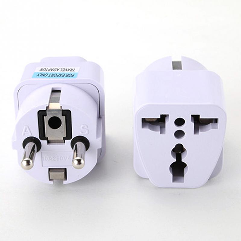 Universal Travel Charger International Plug Adaptor 2-3 Flat Round Triangle Square Converter UK Socket To AU US EU GB DE Euro AC