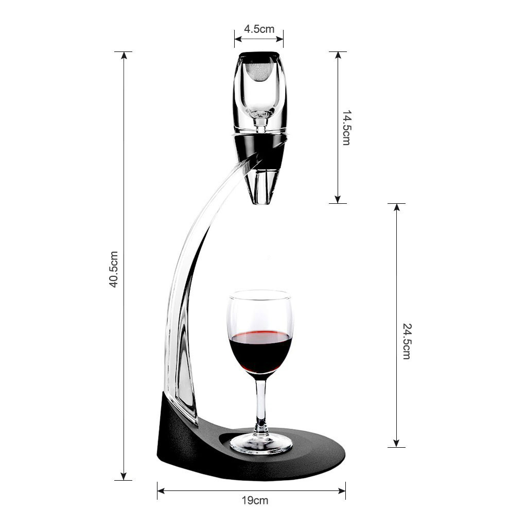 1 Set Details about 1pcs Magic Quick Decanter Wine Aerator Essential Aerating Pouch Filter Red 3Styles
