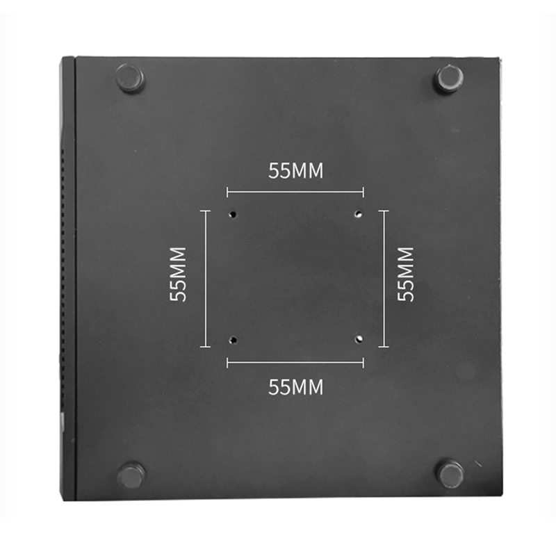 TX01 Itx Case Htpc Chassis Met Back Beugel Mini-Itx Computer Case USB2.0 Industriële Controle Itx Behuizing