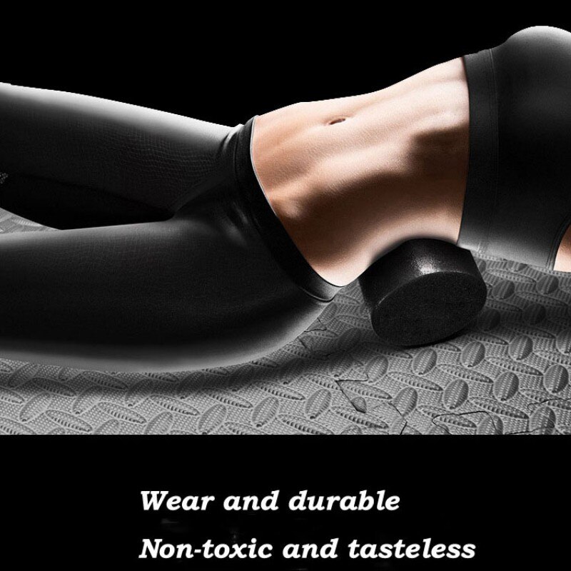 Yoga foam roller blank solid fitness øvelser muskel afslappende massage kolonne blok yoga roller