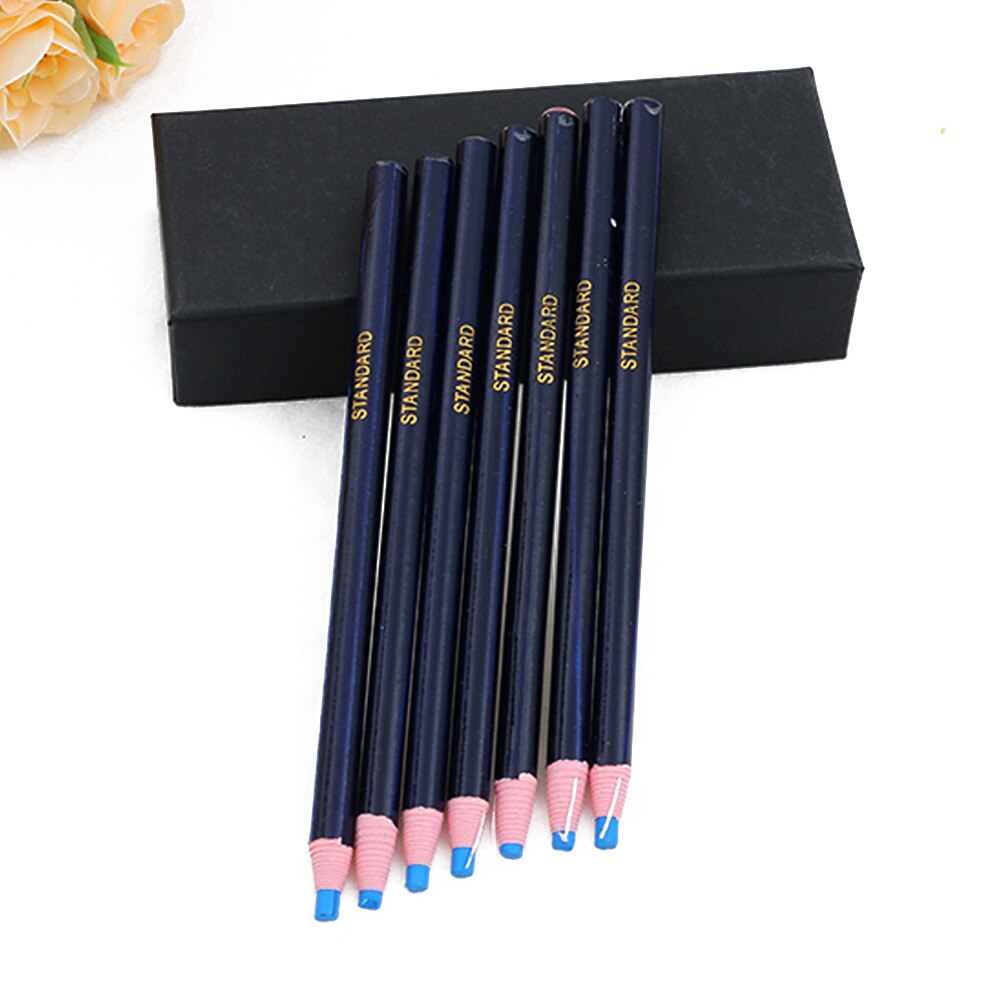 3PCS/set Peel off Marker Grease Pencil Colored Crayon Pen Paper Roll Wax Pencil Graffiti Drawing Tool For Metal Glass Fabric: Blue