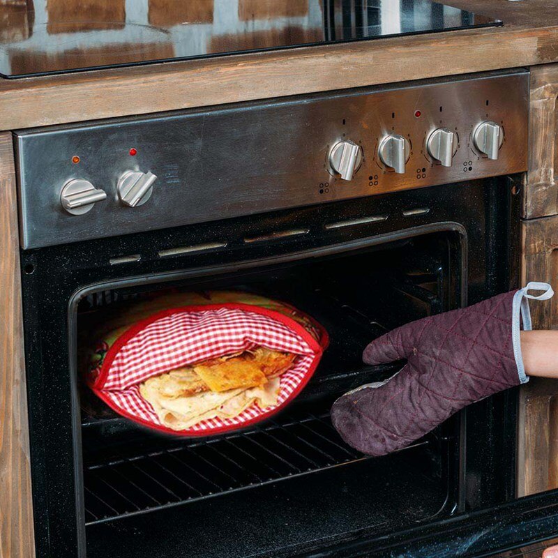 Tortilla crêpe réchauffeur Tortilla sac micro-ondable isolé tissu support de pochette pour farine de maïs Burrito 12 "Tortilla plus