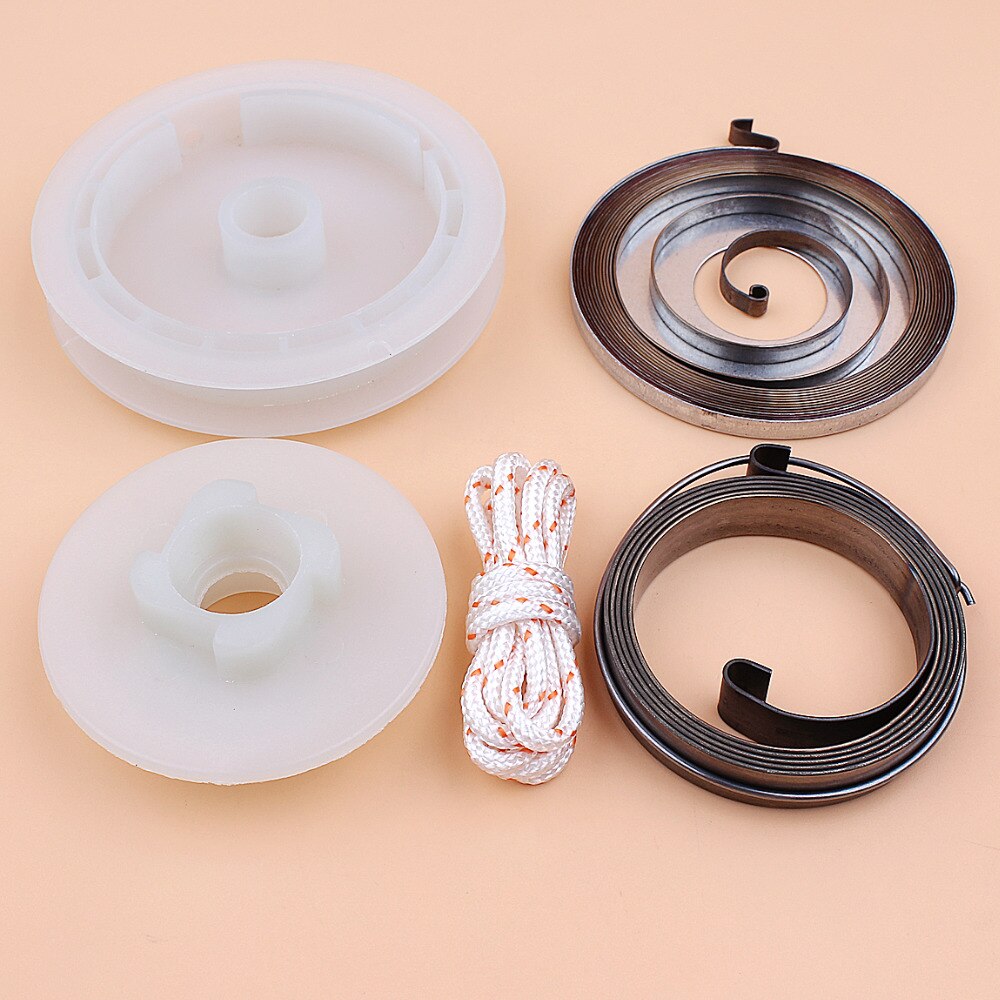 Kit Riparazione Avviamento Motosega 52CC 58CC - Molla Di Rinculo E Corda Per Seghe Cinesi - Foto 3