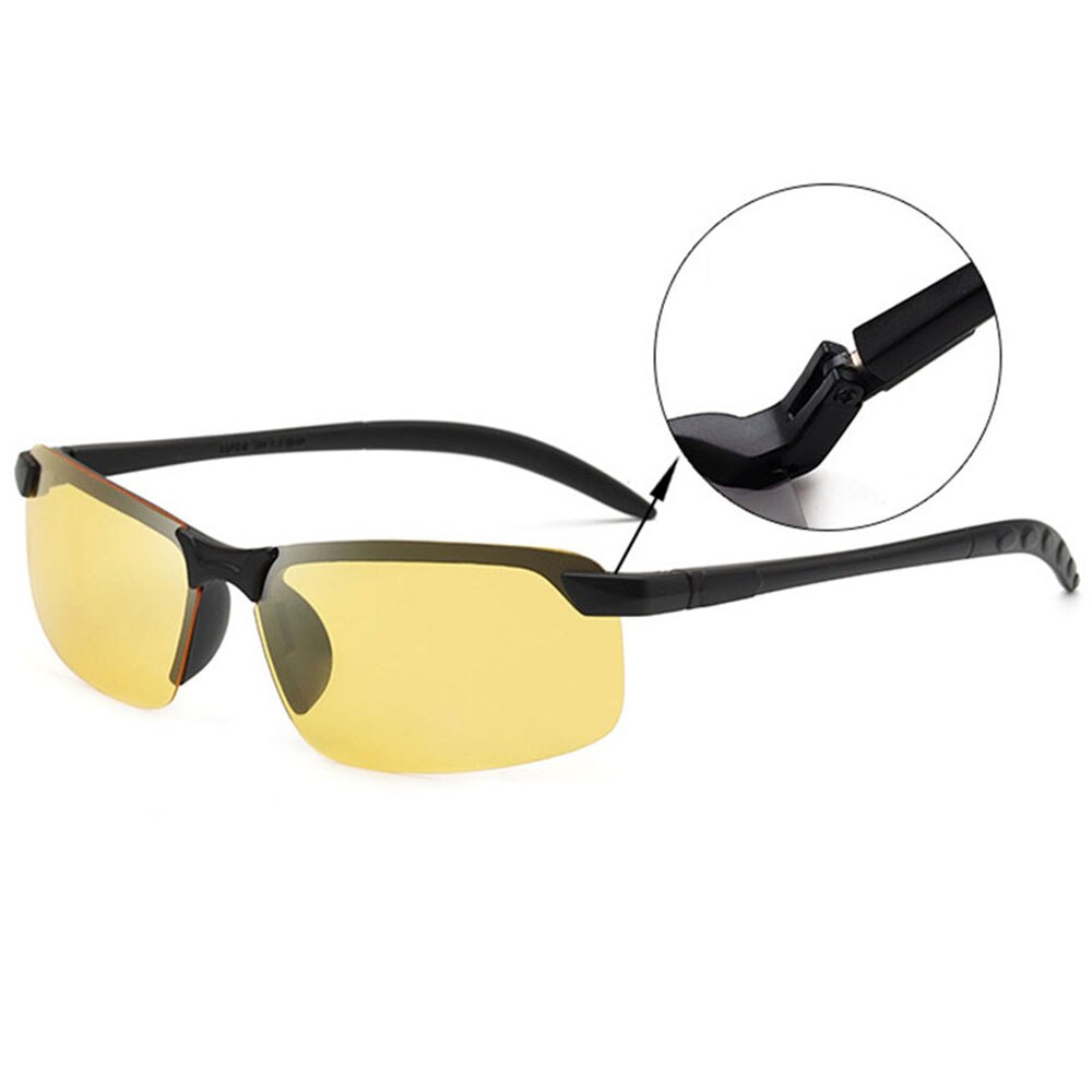 Lunettes De Soleil Polarisantes Photochromiques – Homme/Femme – Rondes Beiges 65mm